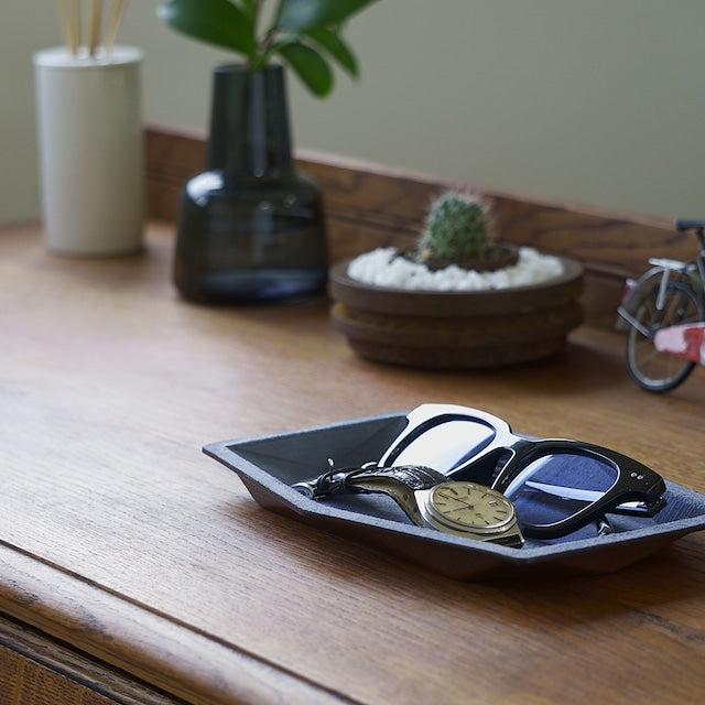 Hexa Leather Tray M standard