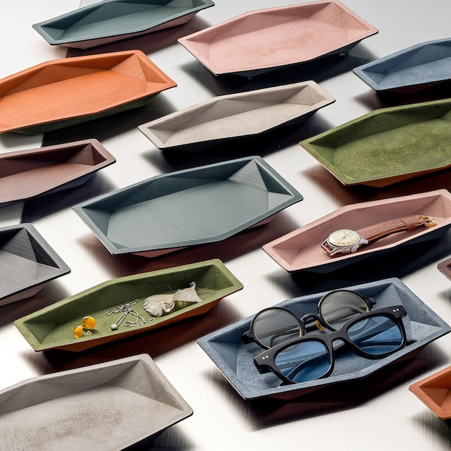 Hexa Leather Tray L 受注生産品